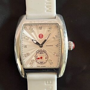 Women’s Michele Mini Diamond Number Watch - comes withh multiple bands